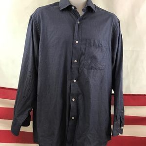 Tommy Hilfiger Blue Medium Dress Shirt